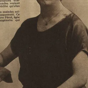 Portrait de Anna Stévart dans le journal