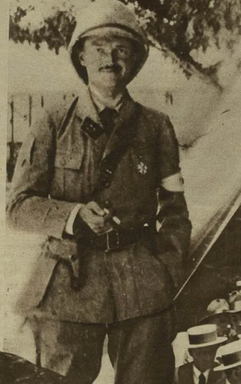 Bougrat pendant la guerre, à Salonique.