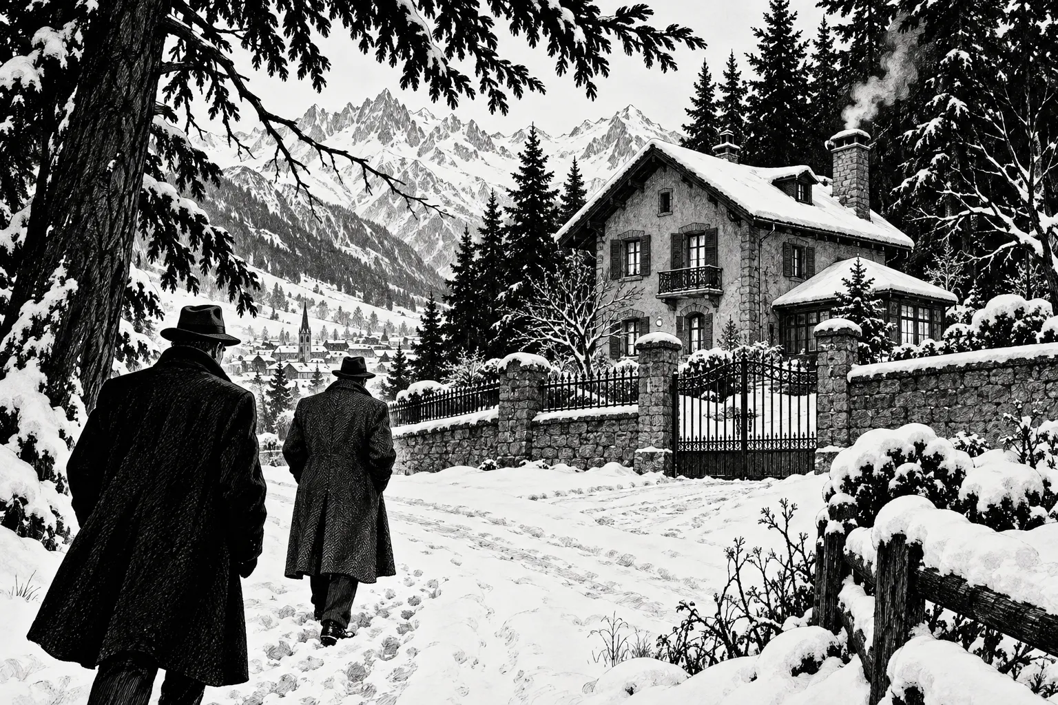 Chamonix. Au bout de la fuite, la montagne pour dernier refuge.