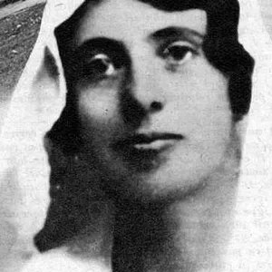 Portrait de Georgette Deglave dans le journal