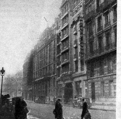 L’hôtel Pierre-Ier-de-Serbie, refuge de Mme Stavisky et de ses enfants.