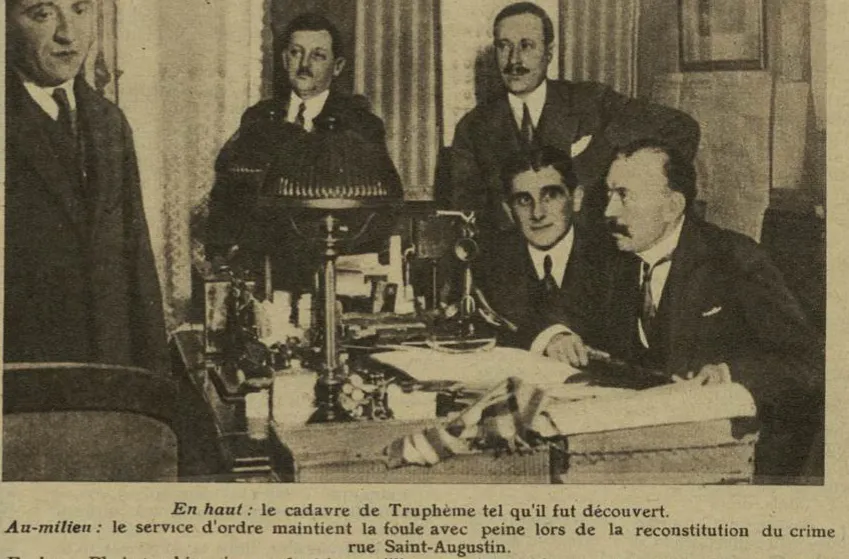Une photographie de l’interrogatoire de Mestorino publiée par Détective.
