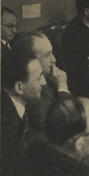 Dans l’assistance, au procès de Weidmann à Versailles.