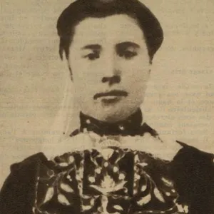 Portrait de Marie-Jeanne Seznec dans le journal