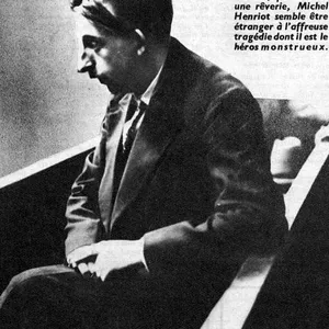 Portrait de Michel Henriot dans le journal