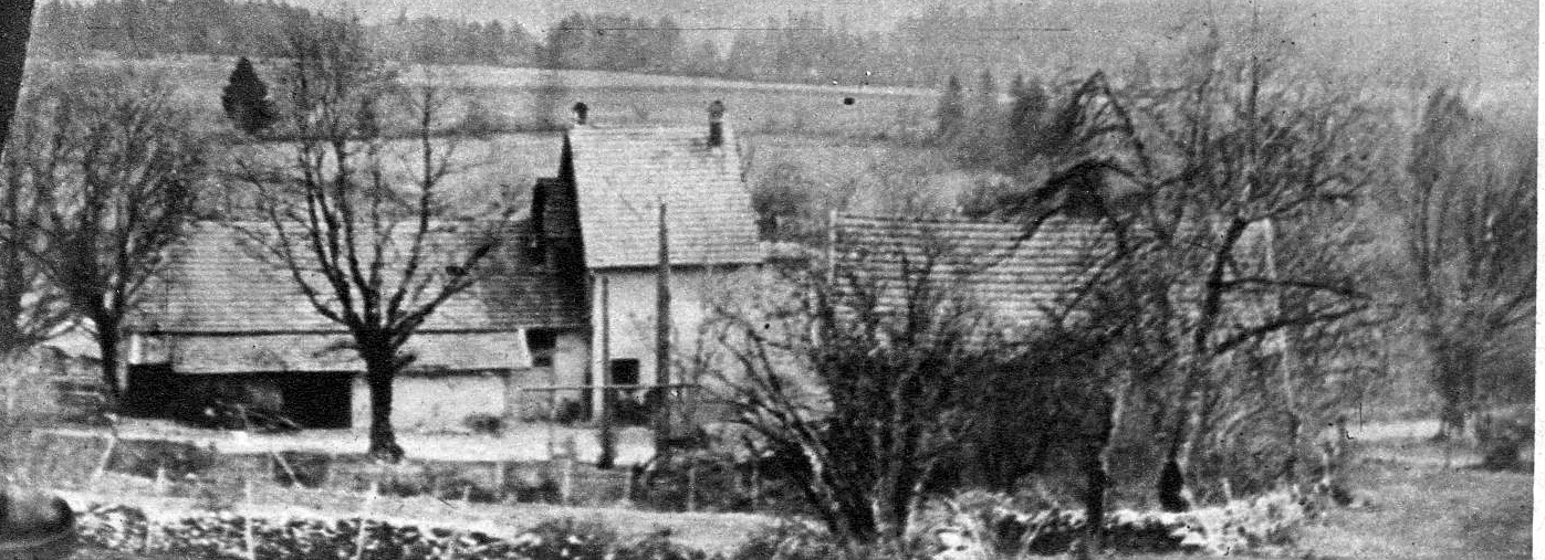 Le village vu depuis la maison des Frézard.