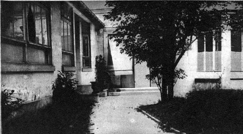 Le pavillon où Edgar était hébergé, dans le jardin de Guillaume Prévost de Saint-Cyr à Neuilly.