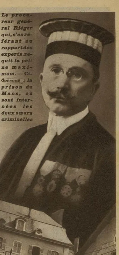 Le procureur Riégert, qui requiert la peine maximale.