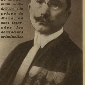 Portrait de Riégert dans le journal