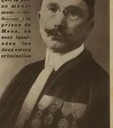 Portrait de Riégert dans le journal