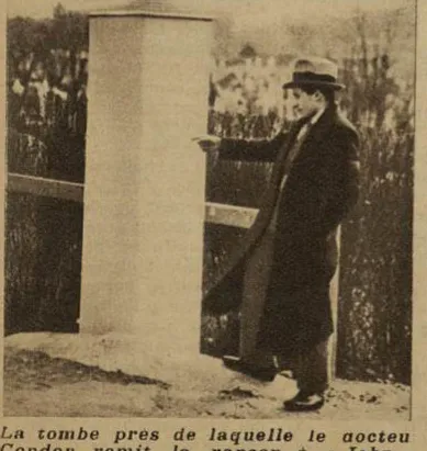 Le lieu du cimetière où Condon remet la rançon à l’homme appelé John.