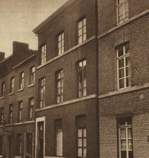 Rue des Franchimontois, le domicile de la veuve Bulté.